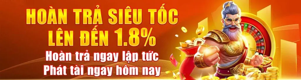 Hoàn trả cược thua hd88 nổ hũ